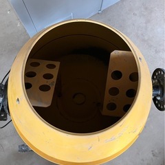 S512　アルミス コンクリートミキサー まぜ太郎 電動コンクリートミキサー AMZ-50Y 中古品 動作確認済みの画像