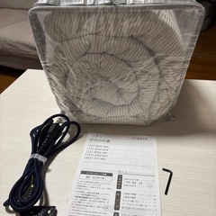 美品　こたつ＋こたつ布団セット 白系の画像