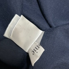 Reonie レオニー　ネイビー　ワイドパンツ 骨格ストレート　骨ストの画像