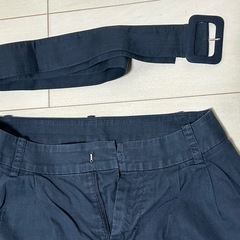 Reonie レオニー　ネイビー　ワイドパンツ 骨格ストレート　骨ストの画像