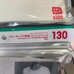 ヒートテック 130 4枚の画像