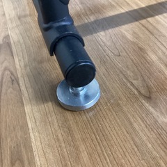 ハンガーラック黒【町田市再生家具】1224 Aの画像