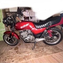 GSX250E ゴキ 絶好調車両乗って帰れます。置き場が無くなるため急ぎでの泣く泣く出品の画像