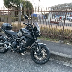 【譲渡】女性ワンオーナー YAMAHA  MT-09 2017年の画像