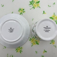 【ドリーム池田店】WEDG WOODペアカップ&ソーサー(99680000039870)の画像