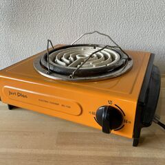 イズミ　電気コンロ 　IEC-105　中古　レトロの画像