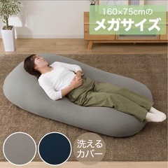 ニトリ　ビーズクッション　メガサイズの画像