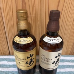 サントリー 山崎12年 ＋ 山崎ノンエイジ 未開封2本セットの画像