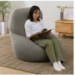 ニトリ　ビーズクッション　メガサイズの画像