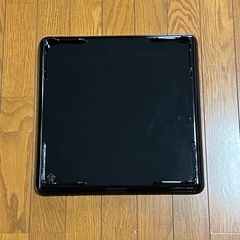 輪島塗　本塗師 渡辺信一　山水　脚付き会席膳　5枚　美品の画像