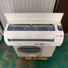 K07043 中古エアコン 三菱 2017年製 主に6畳用 冷房能力 2.2KW / 暖房能力2.5KWの画像