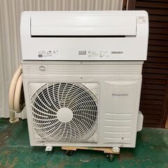 K07044 中古エアコン ハイセンス 2022年製 主に14畳用 冷房能力 4.0KW / 暖房能力5.0KWの画像