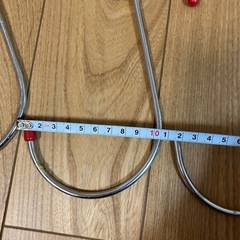 S字フック 5つ 大きめ シルバーの画像
