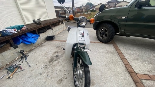 ホンダ スーパーカブ C50 実働好調 純正ノーマル エンジン静か 始動一