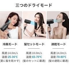 (お話中) Yihai  ヘアドライヤー 1500Wの画像