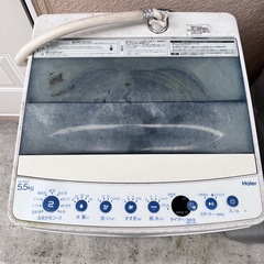 Haier洗濯機5.5kgの画像