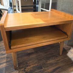 美品 NOCE ノーチェ  木製ブラウン ローテーブル TVスタンドの画像