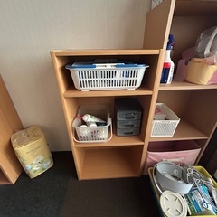 ⑳押入れべやカラーボックス(小)×2の画像