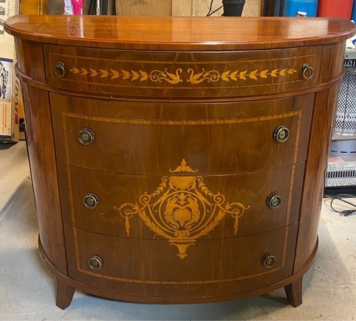 アンティーク調　サイドボード　収納家具 クラシック　チェスト（約）幅　104cm 人気 アンティーク調 サイドボード 収納家具 クラシック チェスト（約