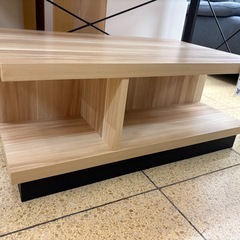 《リユースマン倉敷》ローテーブル センターテーブル ナチュラル の画像