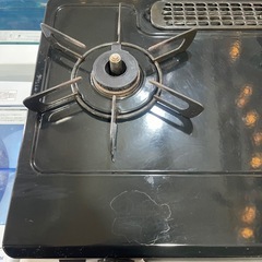Rinnai　二口ガスコンロ　都市ガス　2022年製　一か月保証付き　KG35NBKL　【リサイクルショップ道楽屋】の画像
