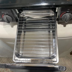 Rinnai　二口ガスコンロ　都市ガス　2022年製　一か月保証付き　KG35NBKL　【リサイクルショップ道楽屋】の画像