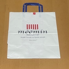 ムーミン　紙袋　同時購入割引します。の画像