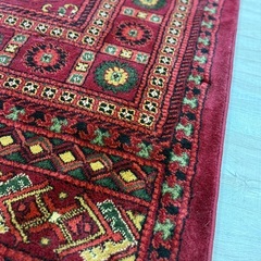 トルコ製ラグ　200×200の画像