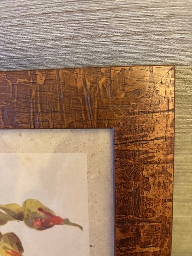 イタリー製薔薇絵画ウッドフレーム (K.エンジェル) 丸の内のインテリア