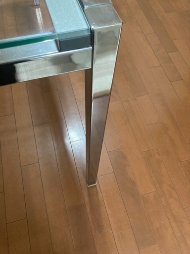 KEA イケア GLIVARP ガラストップダイニングテーブル伸縮できます