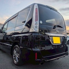 ☆特別仕様車‼️月々1.2万円〜分割払い可❗️車検2年付き！大人気☆ニッサン セレナライダー☆フリップダウンモニター付き☆HDDナビ☆走行中DVD見れます☆ETC☆バックカメラ☆ドラレコ付きのフル装備☆両側電動スライドドア☆ウィンカーミラー☆フル装備☆事故修復歴無し☆社外アルミ☆車内広々三列シート‼️の画像