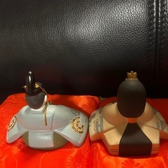 お雛様　雛人形　ひな祭り　桃の節句　平飾り　親王飾りの画像