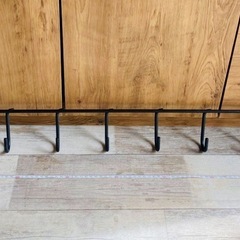 アイアン雑貨　ハンガー掛けの画像