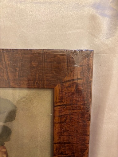 イタリー製薔薇絵画アンティーク風ウッドフレーム (K.エンジェル