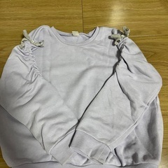 ②女児トレーナー　裏起毛なし　110サイズ　anyFAM他の画像