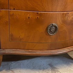 ※ アンティーク調　7段チェスト　ウォールナット材の画像