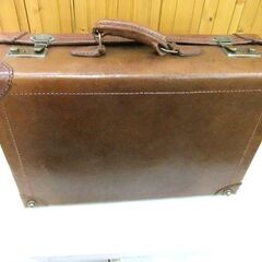 レトロ調 バザールでござーる トランク バッグ タテ 約30cm ヨコ 約44cm 中古 札幌市厚別区　厚別店の画像