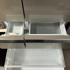 ★来店限定 　Panasonic　6ドア冷凍冷蔵庫470リットル　2017年製　NR-FPM472Sの画像