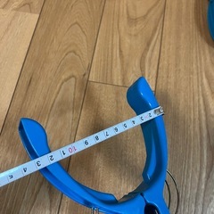 布団ハサミ 大きめ 4個セット ブルー イエロー 洗濯バサミの画像