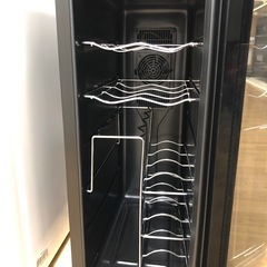 【ドリーム川西店御来店限定】☆ジモティー見たよ♪割引☆ Audew 12本収納ワインセラー JC-33C  2019 動作確認／クリーニング済み 【2125560000043518】の画像