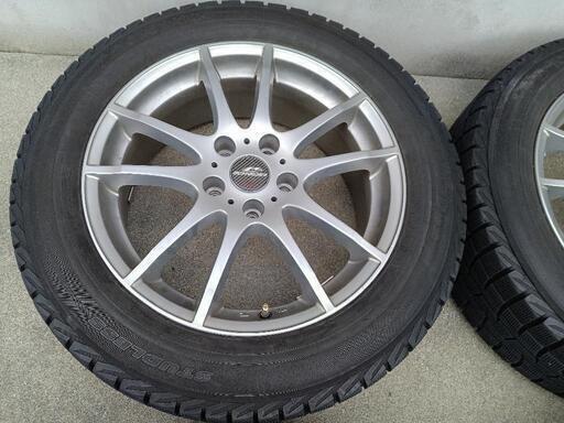 17インチ冬 アルファード【富山】エクストレイル エルグランド ヴェルファイヤ エスティマ 人気アルミ 冬用 215/60R17 日本