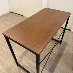 【ニトリ】デスク（ZK001 95 MBR）／25日限定／チェア同時引き取り優先の画像