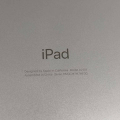 【Wi-Fiモデル】iPad 第7世代/128GB/A2197〈MW772J/A〉の画像