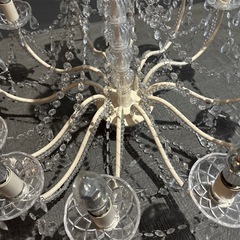 シャンデリア　プラスチック素材の画像