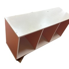 カラーボックス 横3段 の画像