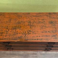 ※ アンティーク　3段ミニ箪笥　ヴィンテージの画像