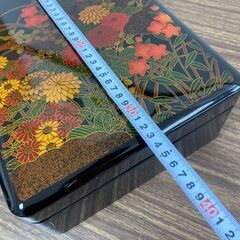 【差し上げます】 漆器　和風小物入れの画像