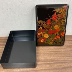 【差し上げます】 漆器　和風小物入れの画像