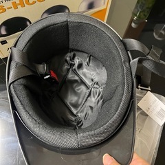 ハーフヘルメットPS-H C002 黒の画像