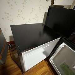 　美品1ドア冷蔵庫　木目調の画像